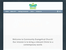 Tablet Screenshot of communityec.org